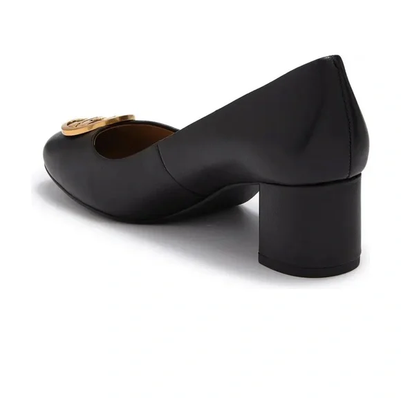 New TORY BURCH Benton Logo Medallion Pump NIB - Picture 10 of 13